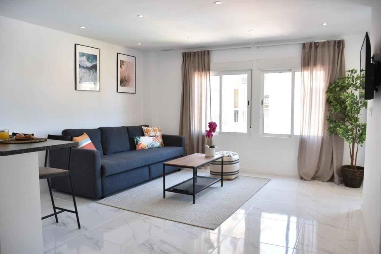 Myflats Deluxe Seafront Lägenhet Arenales del Sol Exteriör bild